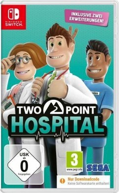 Two Point Hospital (Code in a Box), 1 Nintendo Switch-Spiel