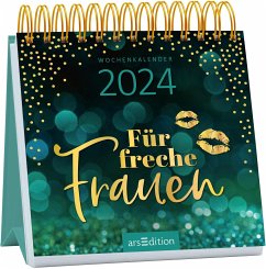 Cover Mini-Wochenkalender Für freche Frauen 2024