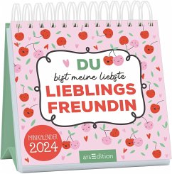 Cover Mini-Monatskalender Du bist meine liebste Lieblingsfreundin 2024