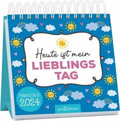 Cover Mini-Monatskalender Heute ist mein Lieblingstag 2024