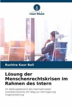 Lösung der Menschenrechtskrisen im Rahmen des Intern - Bali, Ruchira Kaur