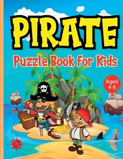 Pirate Puzzle Book for Kids ages 4-8 - Jones, Hackney And