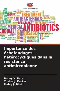 Importance des échafaudages hétérocycliques dans la résistance antimicrobienne - Patel, Bonny Y.;Karkar, Tushar J.;Bhatt, Malay J.