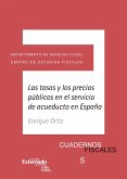 Las tasas y los precios públicos en el servicio de acueducto en España (eBook, PDF)