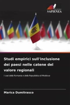 Cover Studi empirici sull'inclusione dei paesi nelle catene del valore regionali