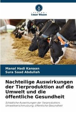 Nachteilige Auswirkungen der Tierproduktion auf die Umwelt und die öffentliche Gesundheit - Kanaan, Manal Hadi;Abdullah, Sura Saad