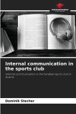 Internal communication in the sports club