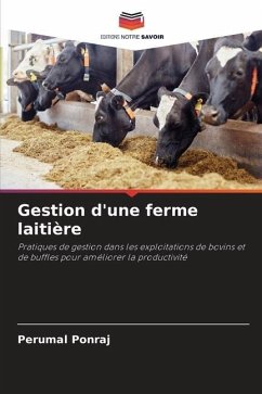 Gestion d'une ferme laitière - Ponraj, Perumal