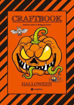 Cover CRAFTBOOK - MALBUCH - BASTELBUCH - SPIELEBUCH - LERNE SCRIBBELN - STORYTELLING - KREATIVES ZEICHNEN