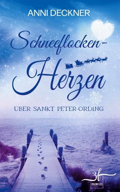 Schneeflockenherzen über Sankt Peter-Ording - Deckner, Anni