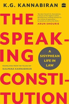 The Speaking Constitution (eBook, ePUB) - Kannabiran, K. G.