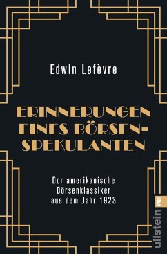 Erinnerungen eines Börsenspekulanten - Lefèvre, Edwin