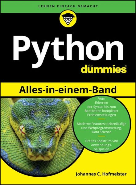 Python Alles-in-einem-Band für Dummies Python Alles-in-einem-Band für Dummies