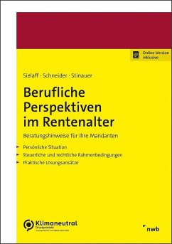 Berufliche Perspektiven im Rentenalter - Schneider, Thomas Christoph;Sielaff, Christian;Stinauer, Julian