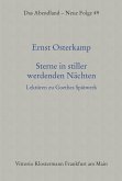 Sterne in stiller werdenden Nächten Sterne in stiller werdenden Nächten