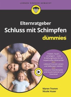 Elternratgeber Schluss mit Schimpfen für Dummies - Tromm, Maren;Huser, Nicole