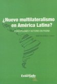 ¿Nuevo multilateralismo en América latina? (eBook, PDF)