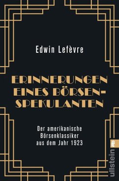 Erinnerungen eines Börsenspekulanten (eBook, ePUB) - Lefèvre, Edwin