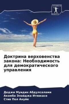 Cover Doktrina werhowenstwa zakona: Neobhodimost' dlq demokraticheskogo uprawleniq