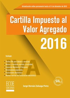 Cover Cartilla impuesto al valor agregado 2016 (eBook, PDF)