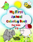 My First Animal Coloring Book for kids 1-3