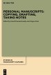 Personal Manuscripts: Copying,... - Bild 1