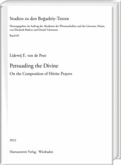 Persuading the Divine - van de Peut, Lidewij E.