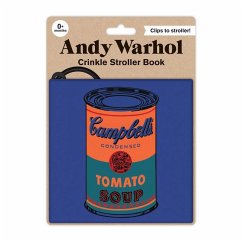 Cover Andy Warhol Crinkle Fabric Stroller Book