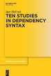 Ten Studies in Dependency Syntax - Bild 1