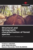 Structural and demographic characterization of forest species
