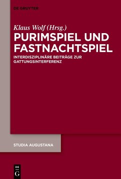Cover Purimspiel und Fastnachtspiel