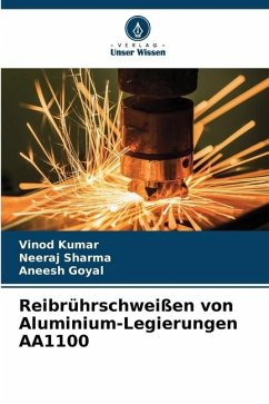 Reibrührschweißen von Aluminium-Legierungen AA1100 - Kumar, Vinod;Sharma, Neeraj;Goyal, Aneesh