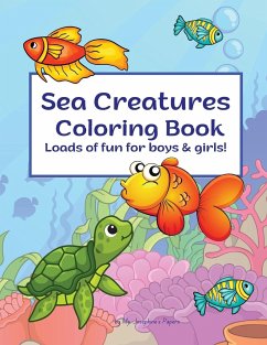 Sea Creatures Coloring Book - Papers, Ms. Josephine's