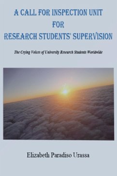 Cover A Call for Inspection Unit for Research Students' Supervision (eBook, ePUB)