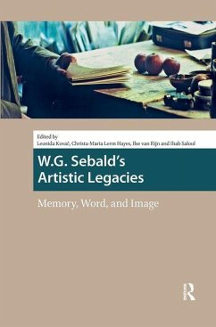 Cover W.G. Sebald's Artistic Legacies