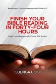 Finish Your Bible Reading in Forty-Four Hours (eBook, ePUB)