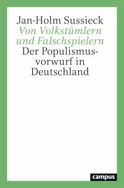 Von Volkstümlern und Falschspielern (eBook, PDF) - Sussieck, Jan-Holm