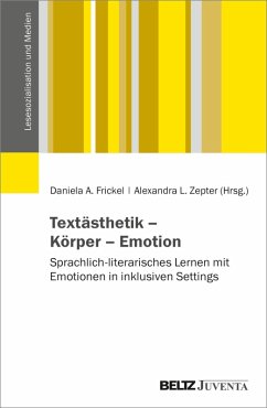 Cover Textästhetik - Körper - Emotion (eBook, PDF)