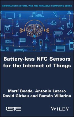 Battery-less NFC Sensors for the Internet of Things (eBook, PDF) - Boada, Martí; Lazaro, Antonio; Girbau, David; Villarino, Ramón