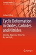 Cyclic Deformation in Oxides, Carbides... - Bild 1