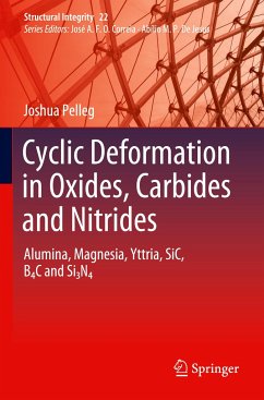 Cyclic Deformation in Oxides, Carbides and Nitrides - Pelleg, Joshua