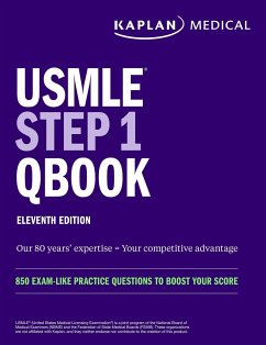 USMLE Step 1 Qbook, Eleventh Edition: 850 Exam-Like Practice Questions to Boost Your Score - Kaplan Medical