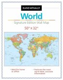 Rand McNally Signature Edition World Wall Map: Folded