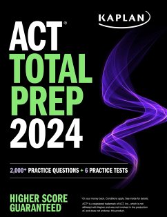 Cover ACT Total Prep 2024: Includes 2,000+ Practice Questions + 6 Practice Tests