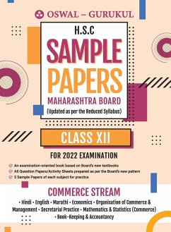 H.S.C. SAMPLE PAPERS (Maharashtra board) for 2022 Examination (Commerce Stream) - Oswal