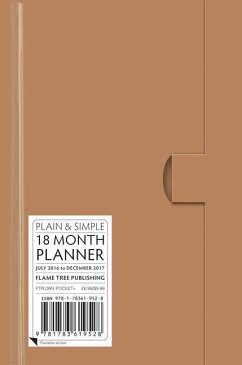 Natural Pocket+ Plain & Simple 18 Month Planner 2017