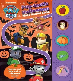 Nickelodeon Paw Patrol: Puptastic Halloween Maze Sound Book - Skwish, Emily