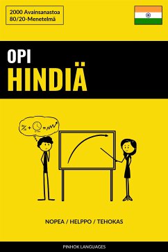 Opi Hindiä - Nopea / Helppo / Tehokas (eBook, ePUB) - Pinhok, Languages