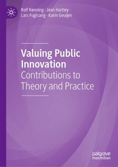 Valuing Public Innovation (eBook, PDF) - Rønning, Rolf; Hartley, Jean; Fuglsang, Lars; Geuijen, Karin