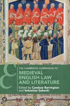 Cover Cambridge Companion to Medieval English Law and Literature (eBook, PDF)